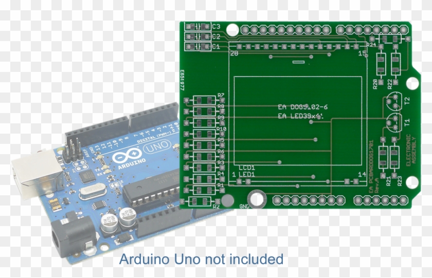 Pcbarddog1701 Mit Arduino - Electronic Component, HD Png Download ...