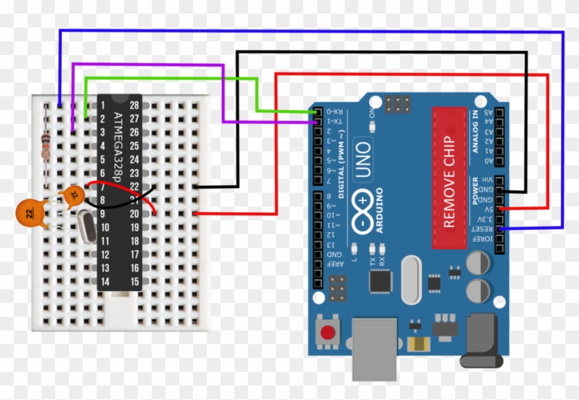 Arduino Led Setup, HD Png Download - 1000x709(#6610582) - PngFind