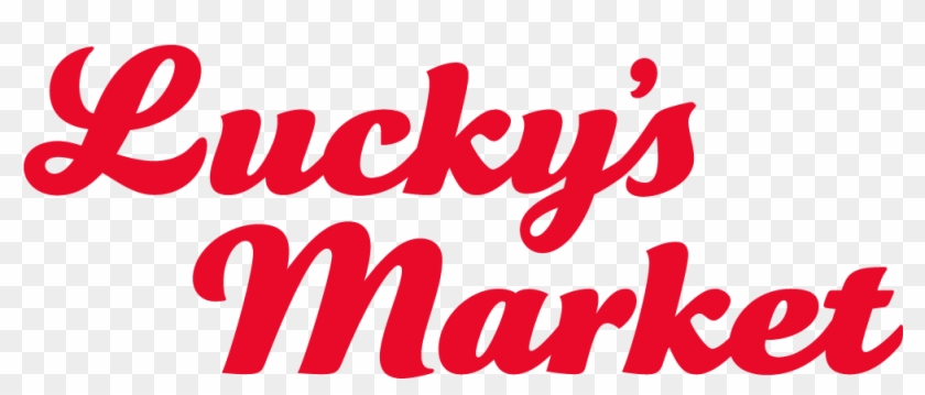 Lucky's Market 10% For Good Logo - Luckys Market Logo Png, Transparent ...