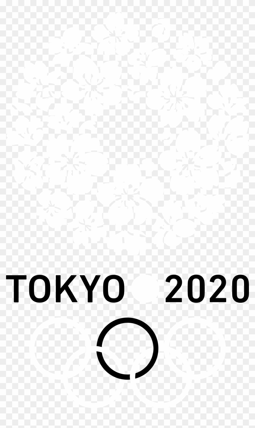 Tokyo 2020 Logo Black And White 2020 Summer Olympics Hd Png Download 2400x3911 6621875 Pngfind