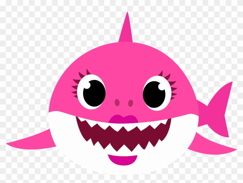 Download Mommy Shark Png - Baby Shark Rosa Png, Transparent Png ...