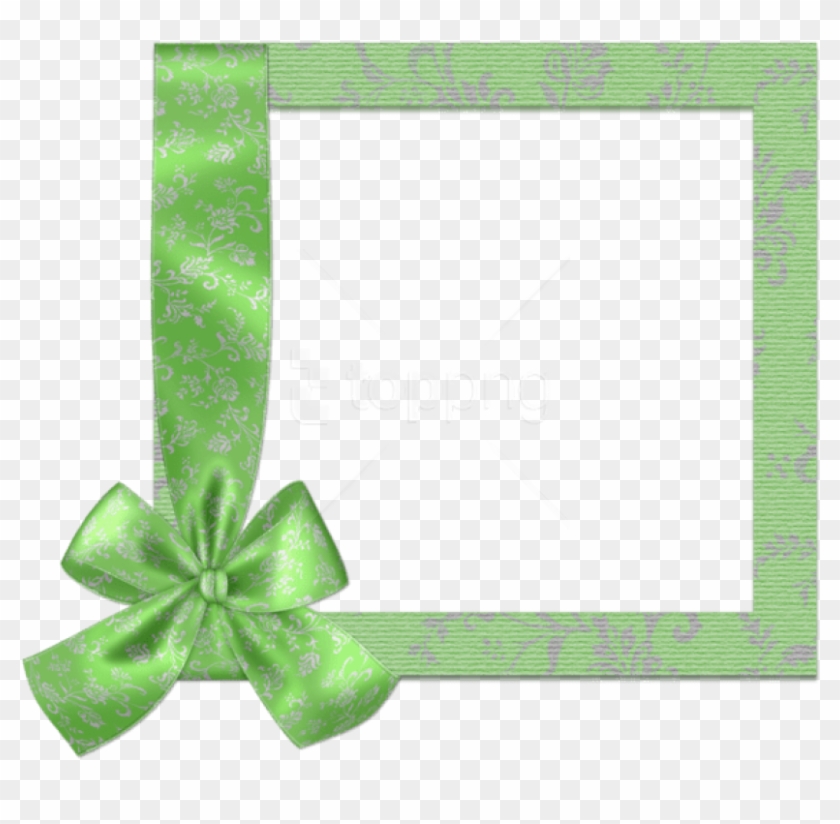 green baby bow