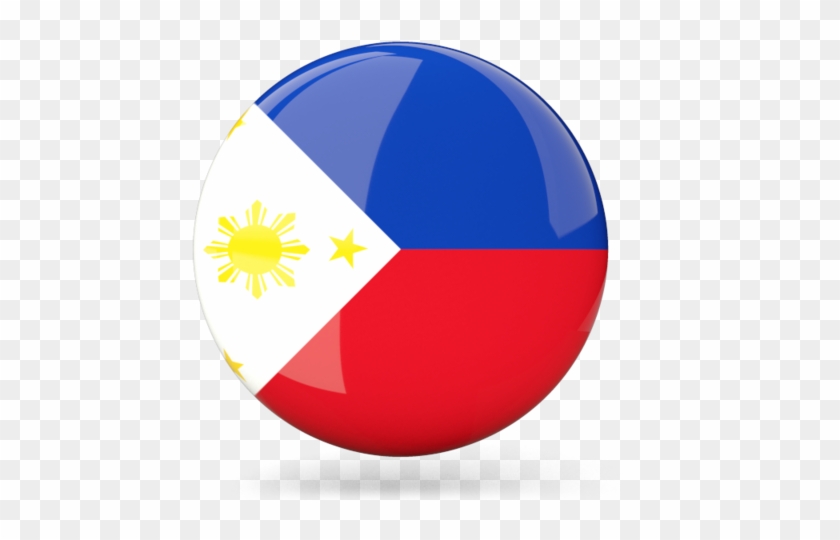 Philippine Flag Png Picture - Philippines Round Flag Png, Transparent