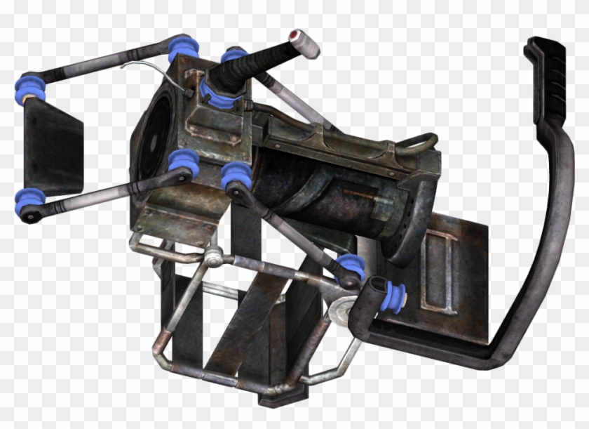 Minigun Damped Subframe Fallout 4 Shoulder Mounted Machine Gun
