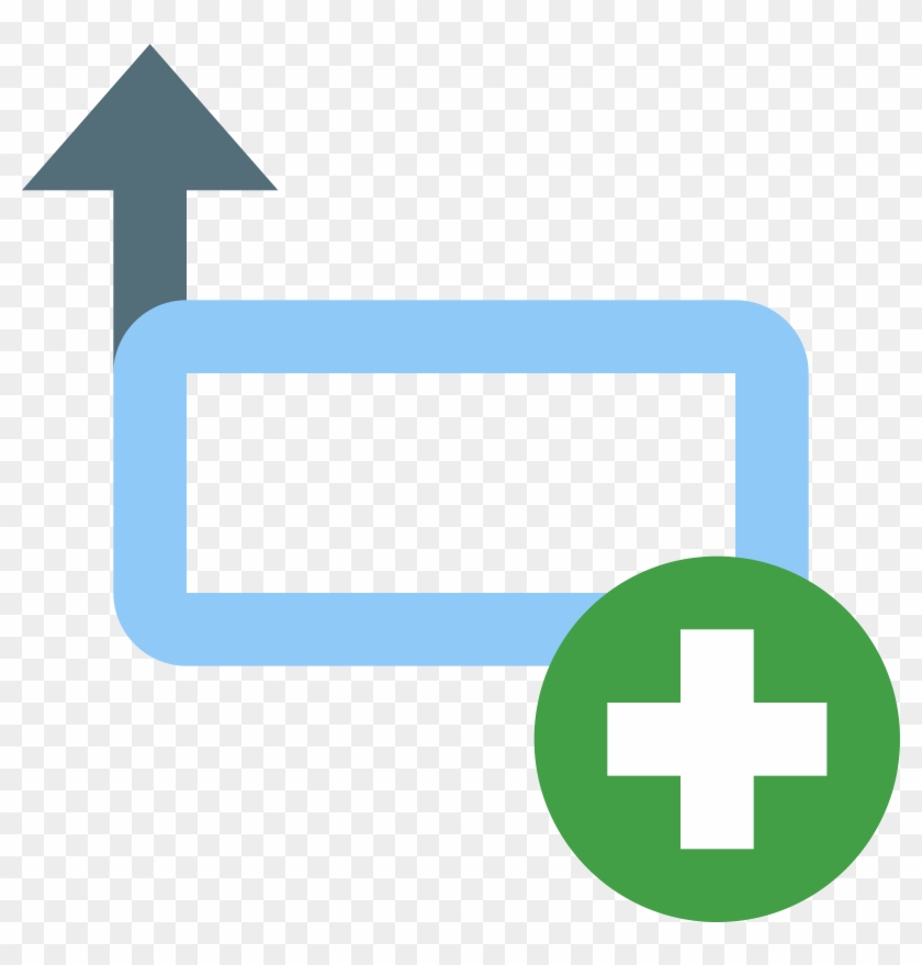 Windows 8 Iconset Add Data Icon - Insert Row Above Icon, HD Png ...