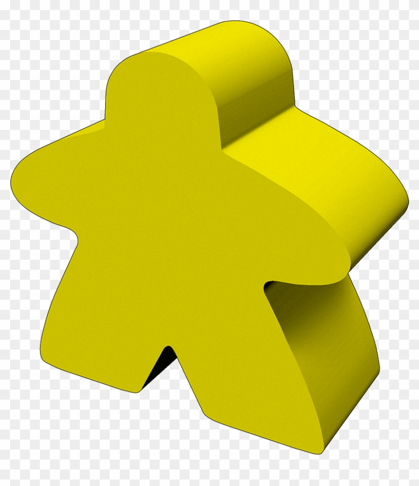 Yellow Meeple Ornament (1000x1000), Png Download Meeple Png