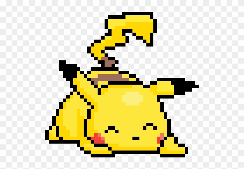 Cute Pikachu Pixel Art