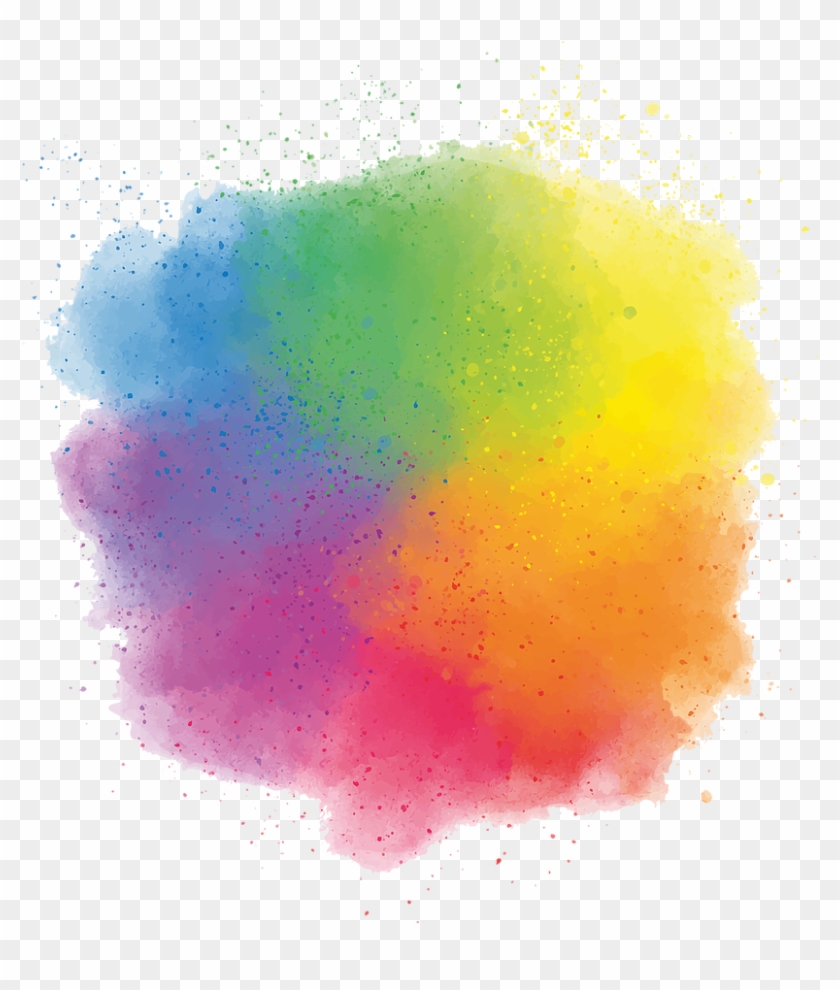 Colores-bordes - Watercolor Paint, HD Png Download - 835x909(#6652299