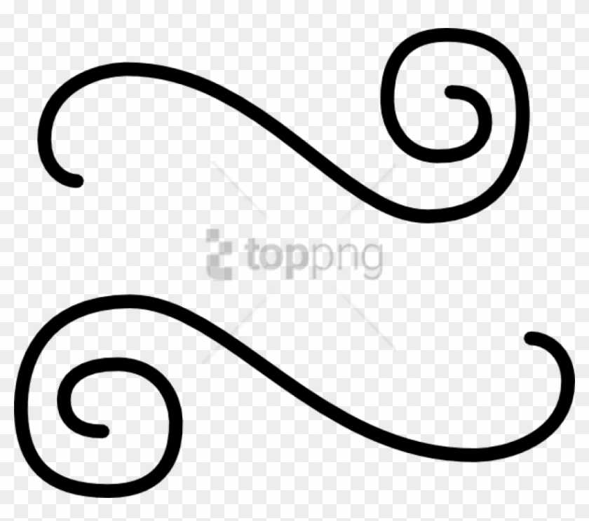 Free Png Scroll Line Png Png Image With Transparent - Squiggles Outline, Png  Download - 850x713(#6656314) - PngFind