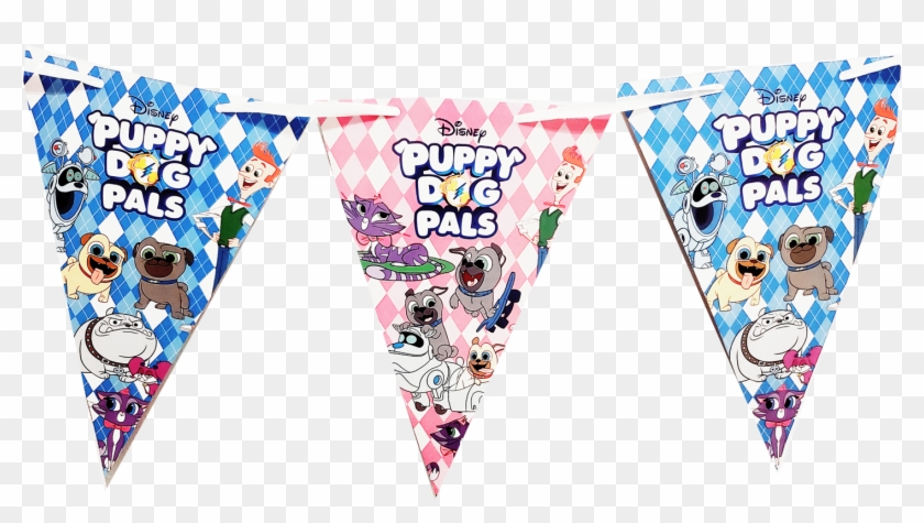 puppy dog pals birthday backdrop
