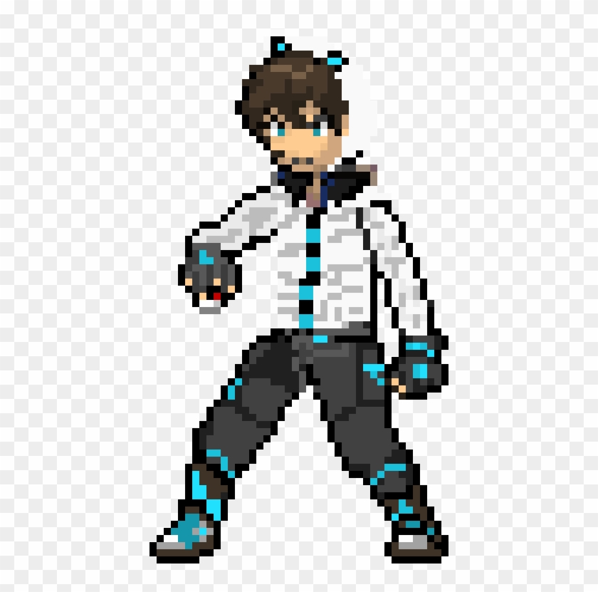 Nikocool110 - Pokemon Trainer Red Sprite, HD Png Download