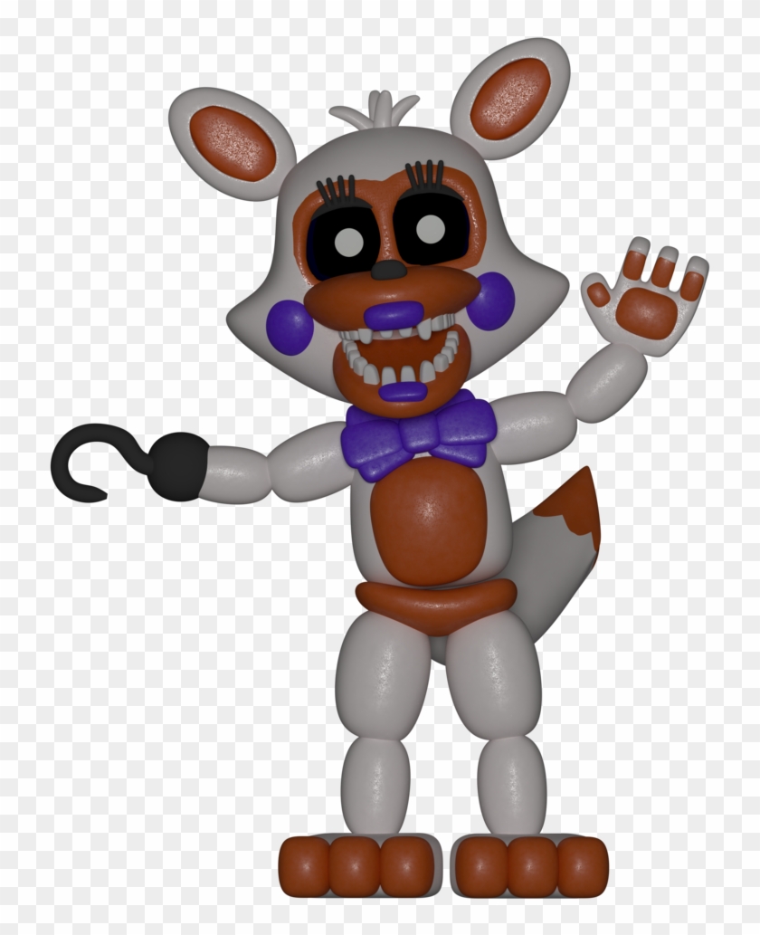 Мир Фнаф Лолбит Fnaf World Lolbit Шаблон - Five Nights At Freddy's, HD Png  Download - 799x1000(#6659149) - PngFind