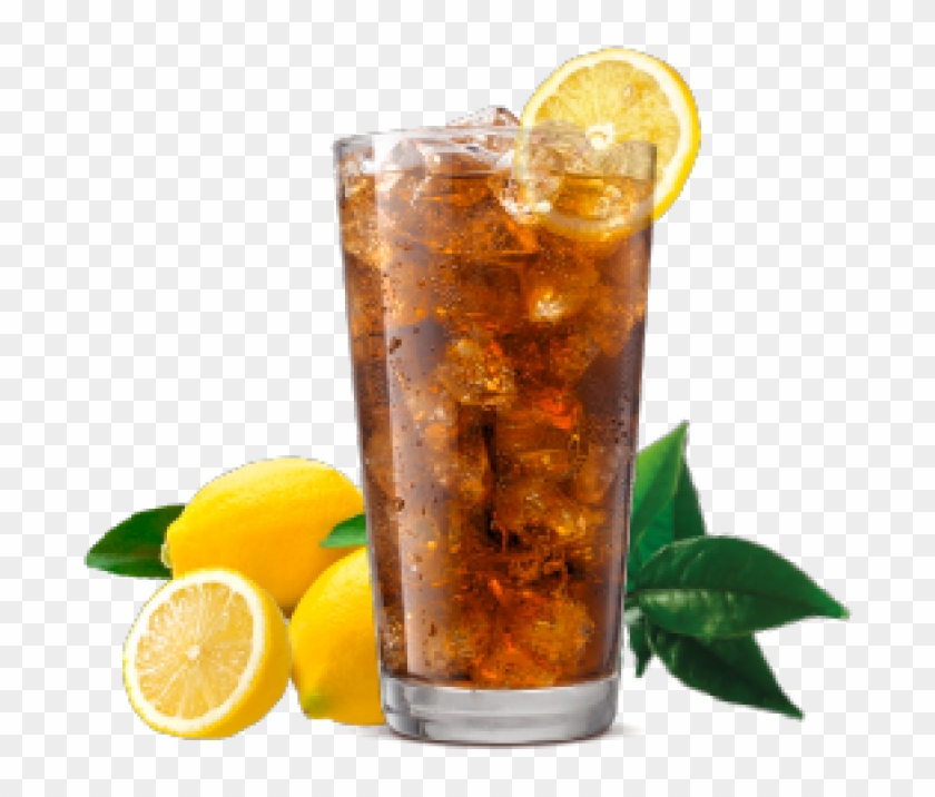 Es Teh or Lemon Iced Tea in a Plastic Cup Vector Illustration Logo