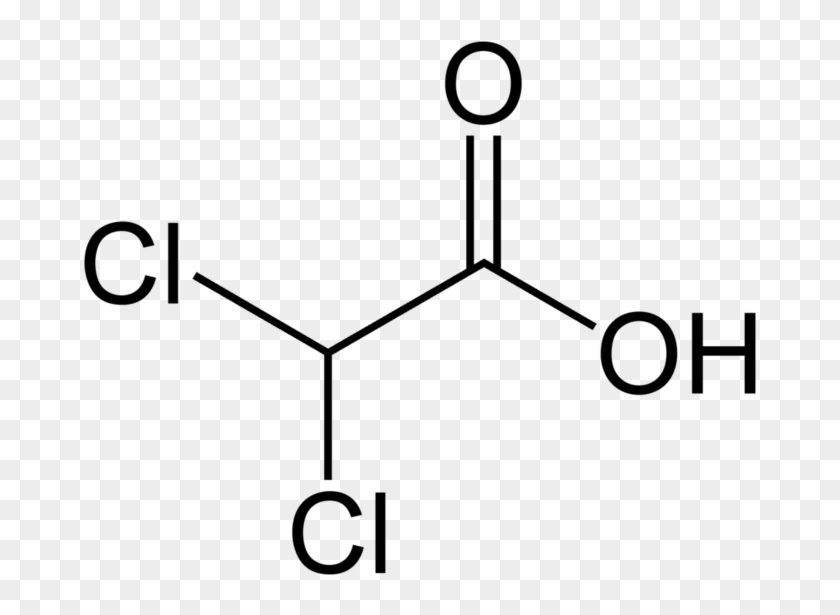 Dca Structural Formula Of Dichloroacetic Acid Hd Png Download | Free ...
