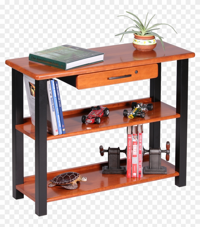 The white upholstery makes this piece an elegant addition to any contemporary living room. building a standing cherry wood desk