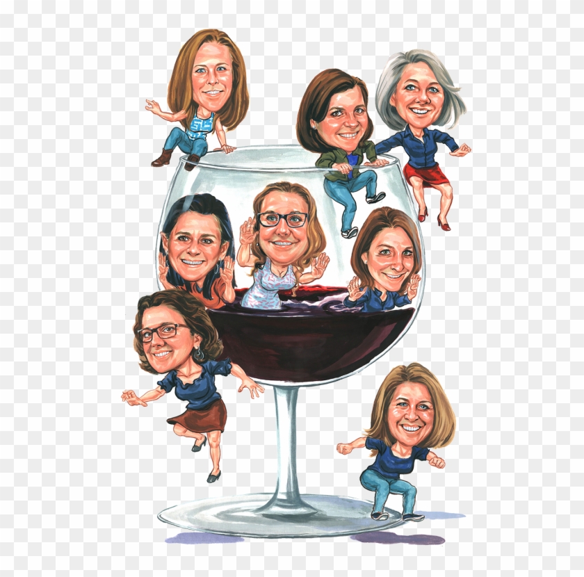 Group Caricature Is A Group Of People More Than 2 Persons - Cartoon, HD Png  Download - 543x768(#6671542) - PngFind
