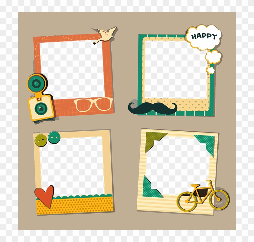 Ramka Na Zdjęcie Wykonana Przez Dzieci Png Background Frame Photo Frame Baby Child - Ramka Na Zdjęcie Wykonana