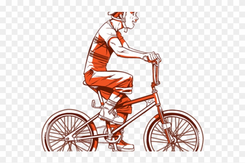 Cycling Clipart Safe - Bmx Bike, HD Png Download - 640x480(#6673457) -  PngFind