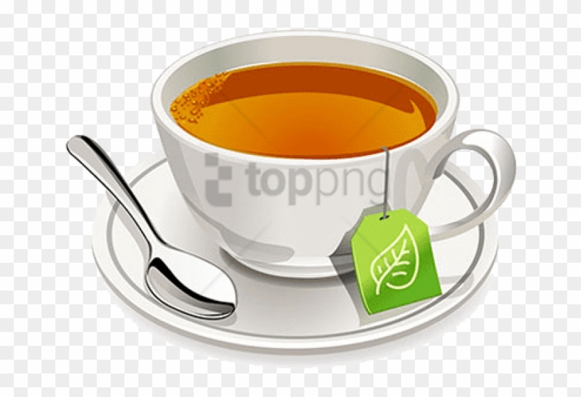 Free Png Tea Png Png Image With Transparent Background - Tea Cup With Tea  Bag, Png Download - 850x601(#6673800) - PngFind