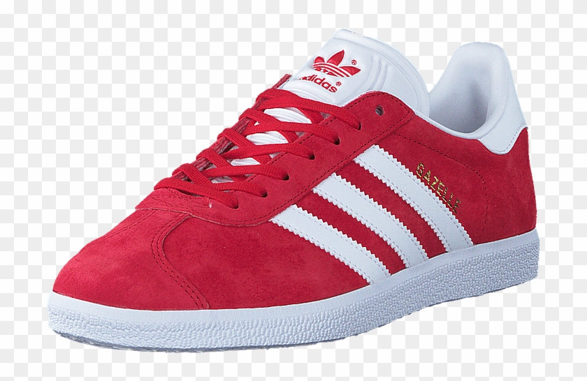 adidas gazelle scarlet white