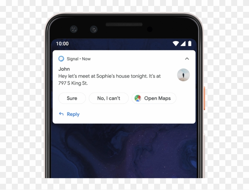 Android Q Suggestions Are Powered By An On Device Ml - Suggested ...