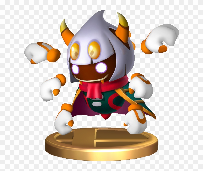 Taranza Trophy Ssbriot - Kirby Triple Deluxe Taranza, HD Png Download -  642x627(#6683824) - PngFind