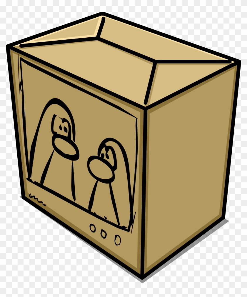 Box Sprite Png - Club Penguin Small Box, Transparent Png - 1879x2171 ...
