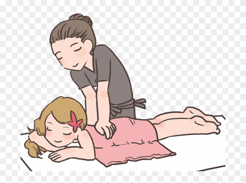 Free Massage Png Images - Spa Massage Cartoon, Transparent Png -  700x544(#6685774) - PngFind