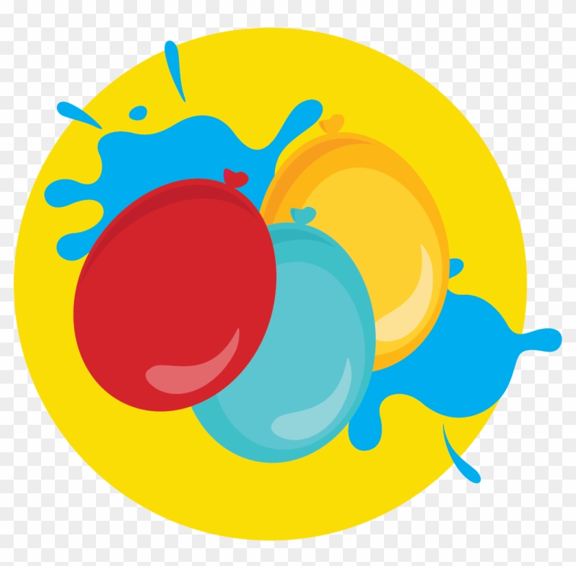 Water Balloons Cliparts - Clip Art Water Balloons, HD Png Download