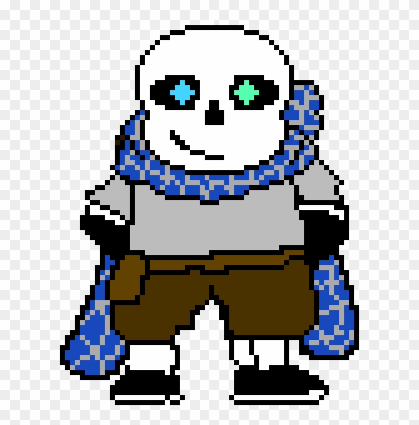 Pixilart - (Battle Sprite) Sans V7 by Isas-Studio