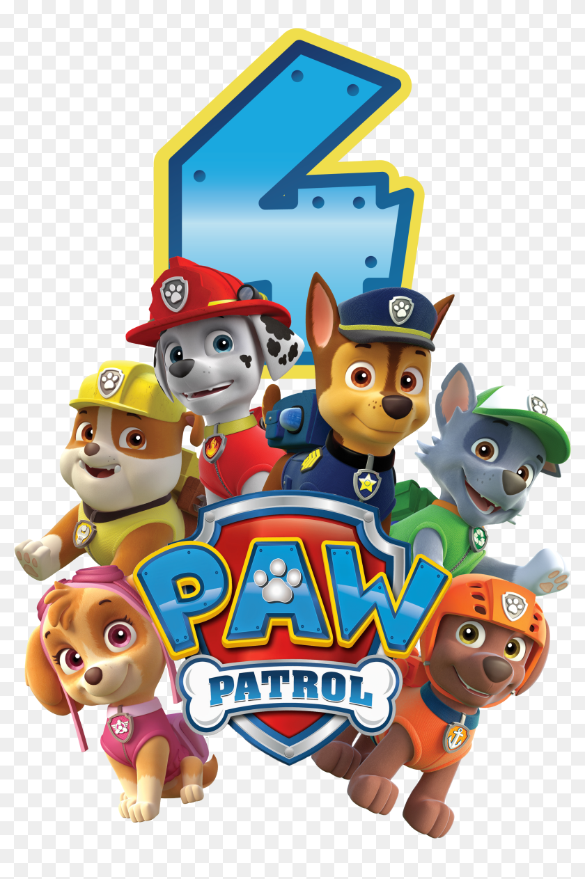 Paw Patrol All Character Png Kids - Paw Birthday Png, Transparent - 2362x3543(#6702322) PngFind