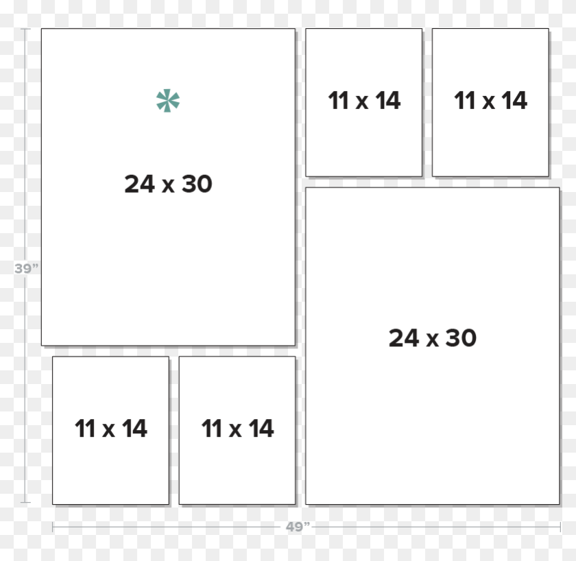 Clip Art Picture Frame Layout Generator - Collage, HD Png Download ...