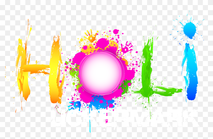 Happy Holi Png Download - Holi Png, Transparent Png - 1024x619(#6704999) -  PngFind