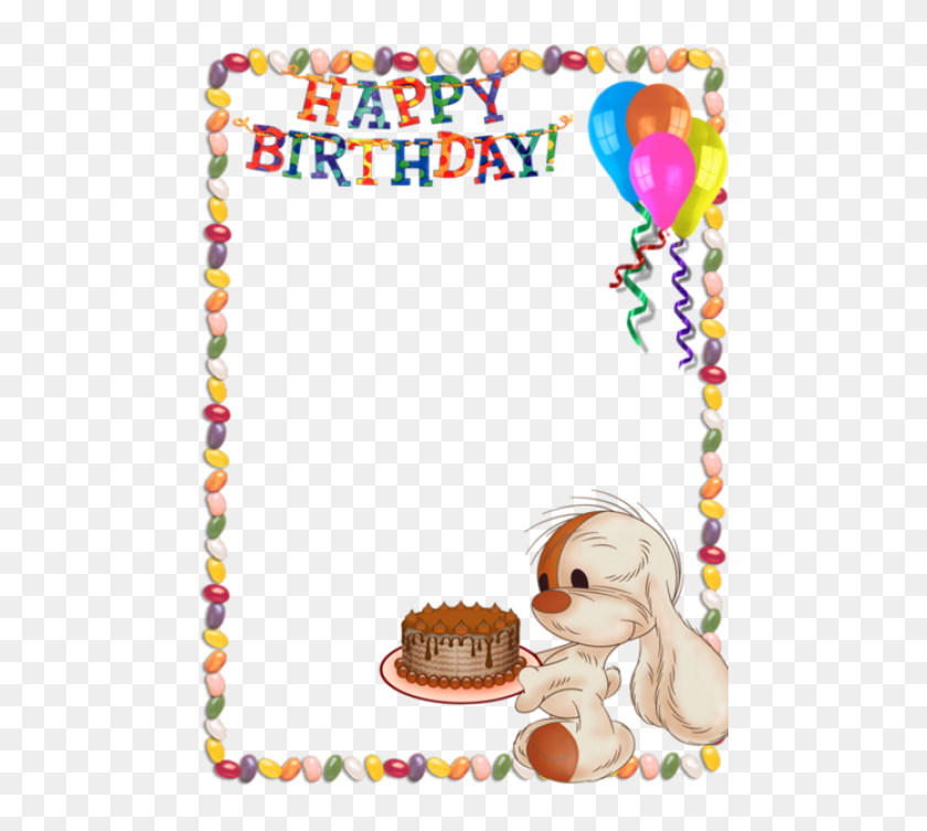 Birthday Background For Kids Png - Birthday Images For Editing, Transparent  Png - 480x673(#6706922) - PngFind