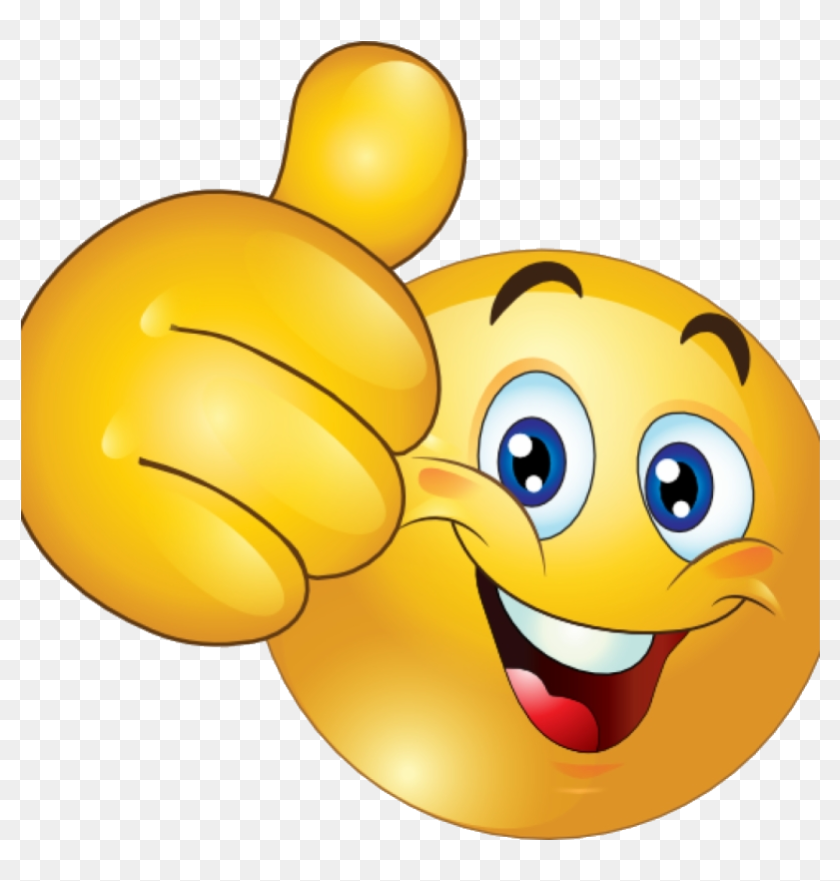 Thumbs Up Clipart Free Happy Smiley Emoticon Face Transparent Smiley Face Thumb Up Hd Png Download 840x0 Pngfind