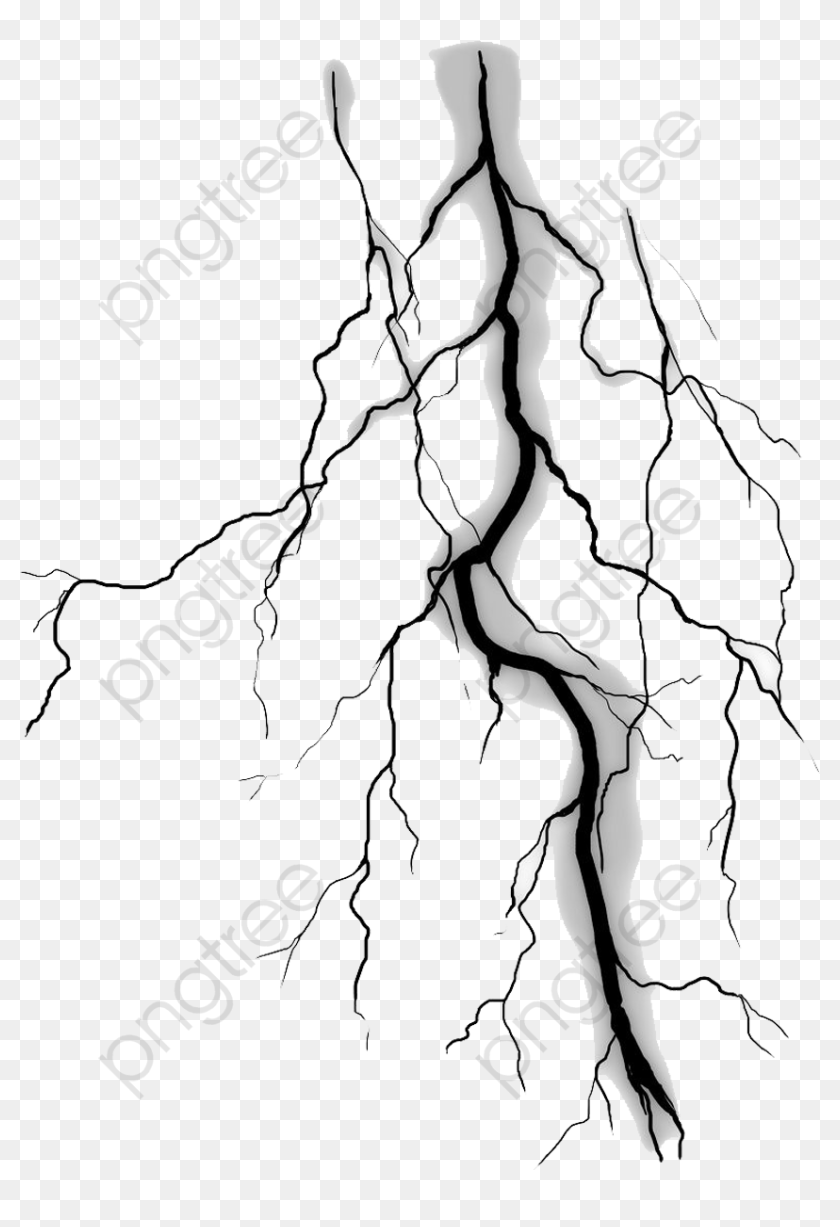 Black Lightning Png Lightning Drawing Transparent Png