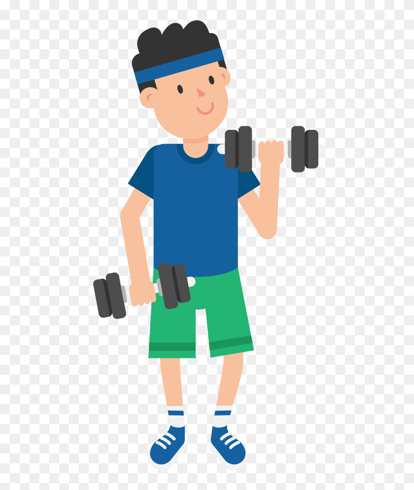 Clip Art File Man Lifting Dumbbells - Animated Weight Lifting, HD Png  Download - 2000x1126(#6708917) - PngFind