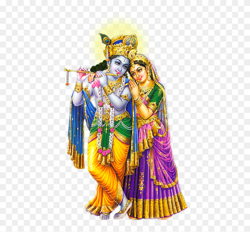 Shree Krishna Png - Radha Krishna Whatsapp Dp, Transparent Png