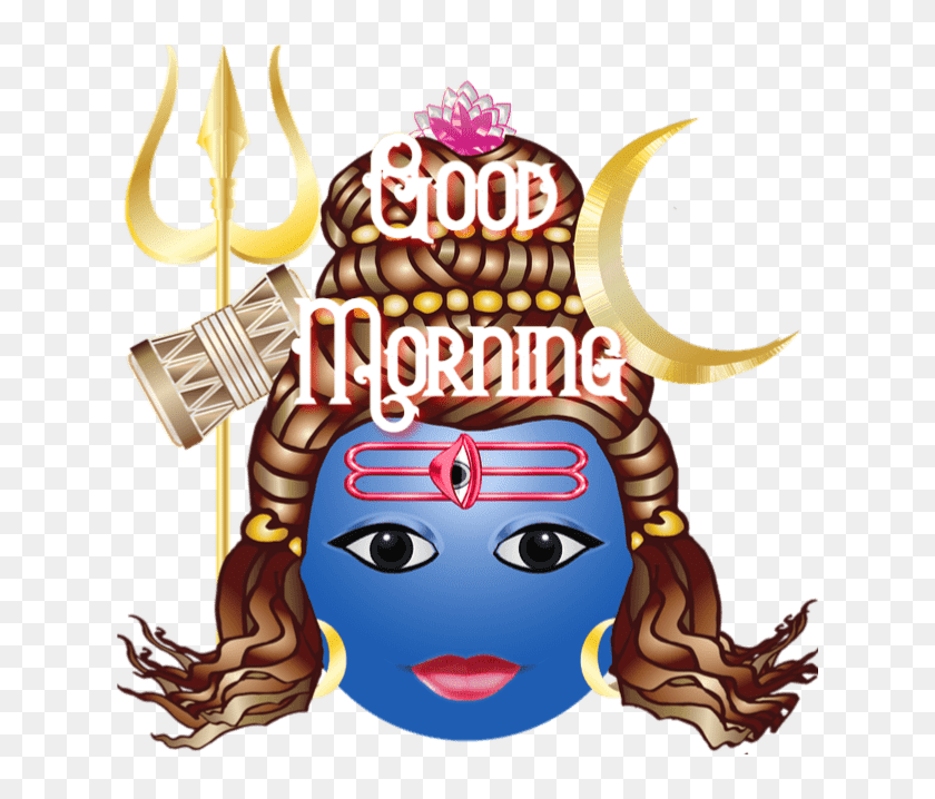 Good Morning God Images Shiva Smiley Hd Png Download 630x638