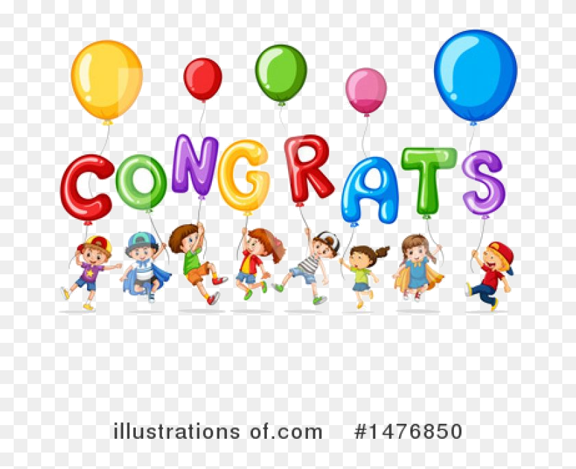 Congratulations Clipart Free Www Transparent Png - Congrats Clip Art, Png  Download - 728x764(#6719935) - PngFind