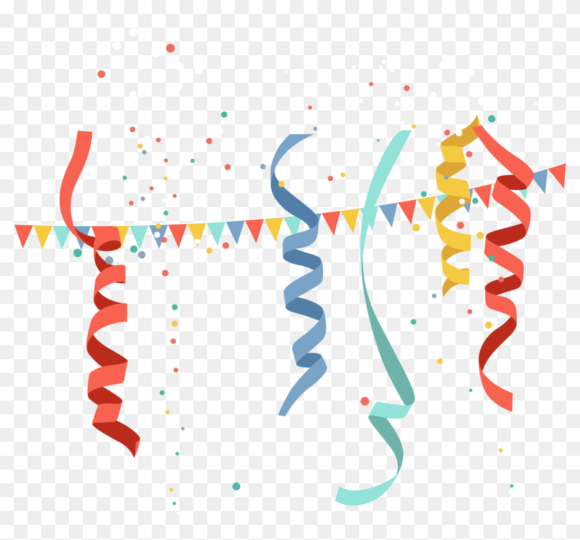 Birthday Party Clip Art - Transparent Background Birthday Confetti, HD Png  Download - 1751x1550(#6721459) - PngFind