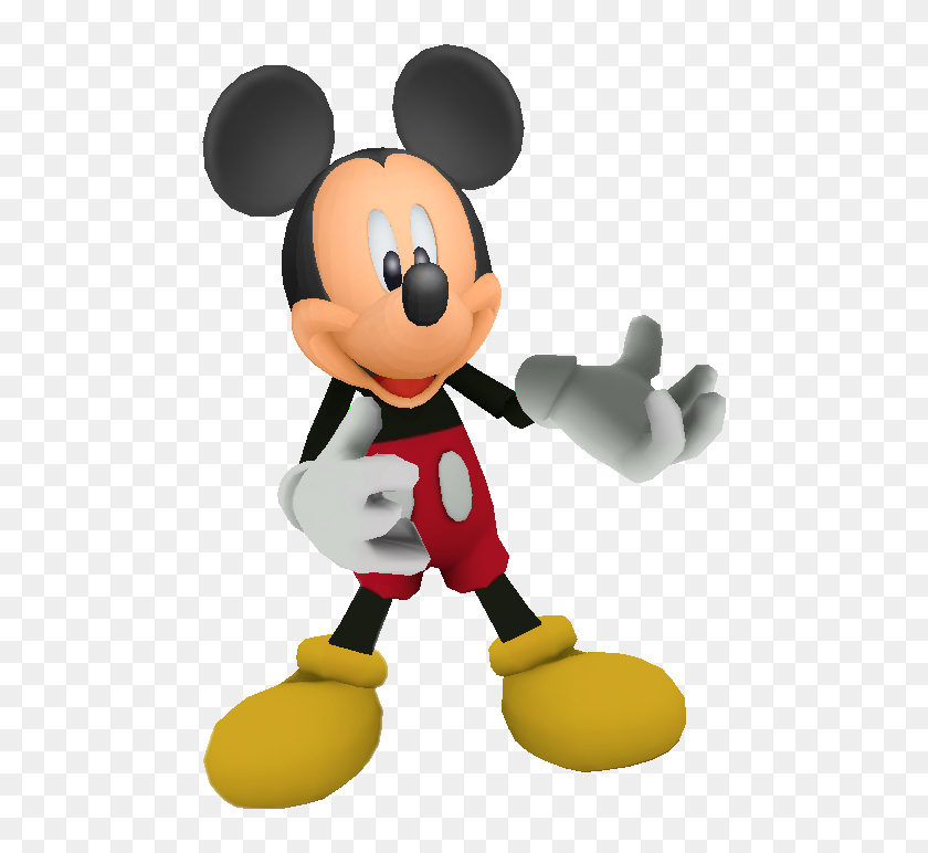 mickey #3d #disney #kindom #hearts #mouse #animal - Cartoon, HD Png  Download - 474x692(#6724096) - PngFind