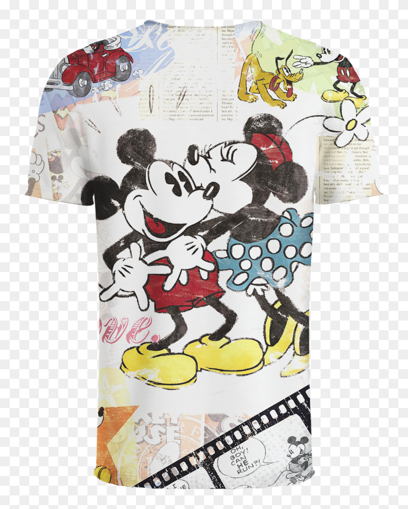 Download Anime Mickey Minnie Mouse 3d T Shirt Mickey E Minnie Vintage Hd Png Download 743x968 6724142 Pngfind