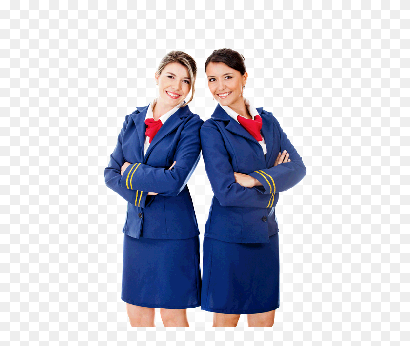 Stewardess Png - Flight Attendant Blue Uniform, Transparent Png ...