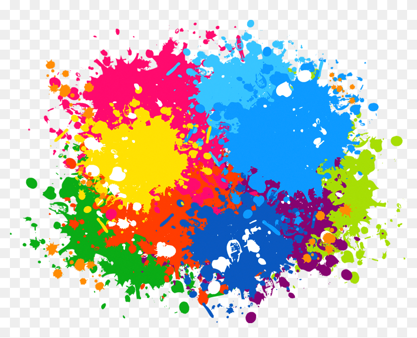 Splash Euclidean Vector Color Paint Png Transpa 1200x917 6728632 Pngfind - 3 Colour Paint Splatter Vector