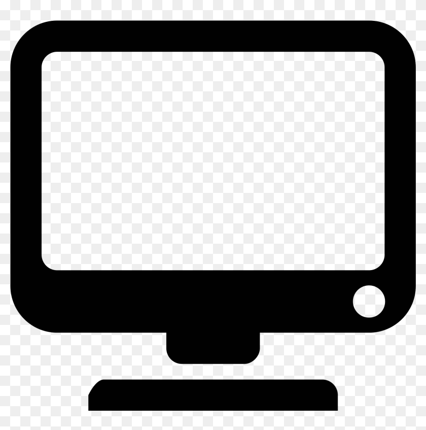 Vector Screen Monitor Icon Banner Royalty Free - Computer Png Ico ...