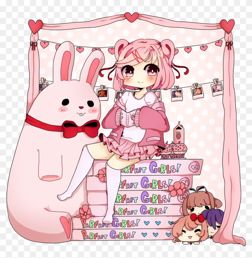 Doki Doki Literature Club Happy Thoughts Png Transparent Png 1280x1251 Pngfind