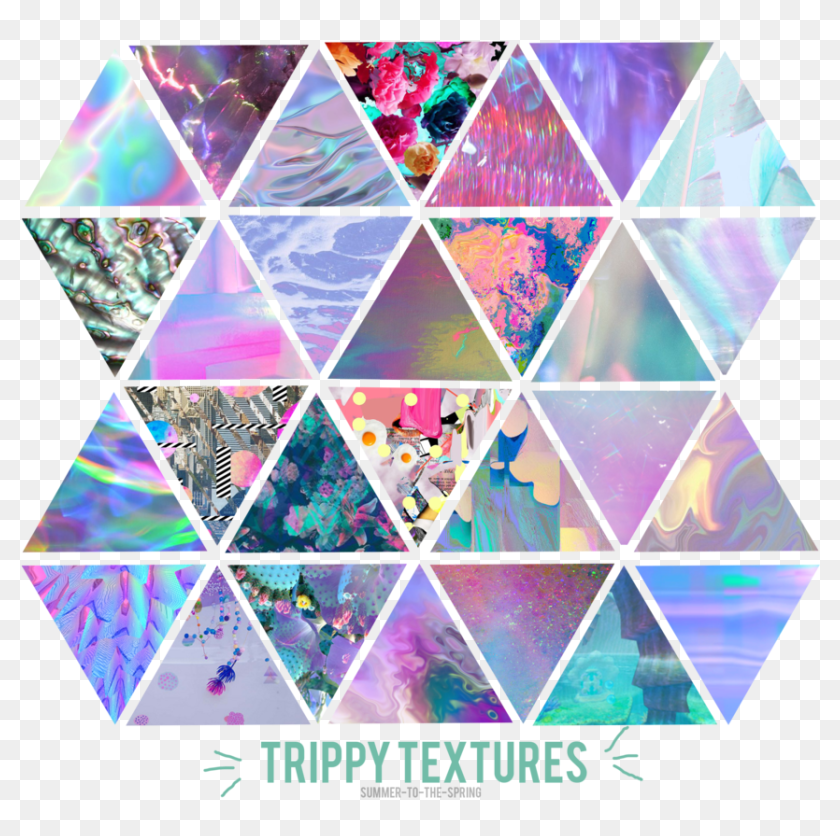Transparent Texture Png Tumblr Trippy Spring Png Download