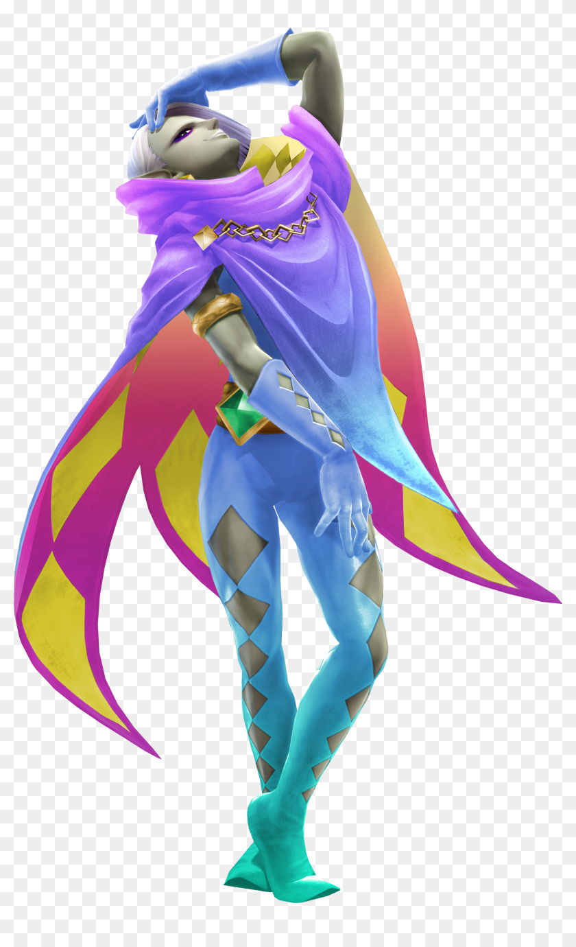 Hyrule Warriors Legends Ghirahim Costumes Hd Png Download 2398x3826 6741493 Pngfind