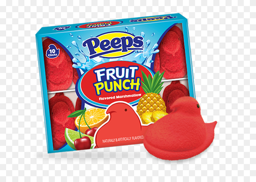 Fruit Punch Peeps HD Png Download 633x519 6744620 PngFind